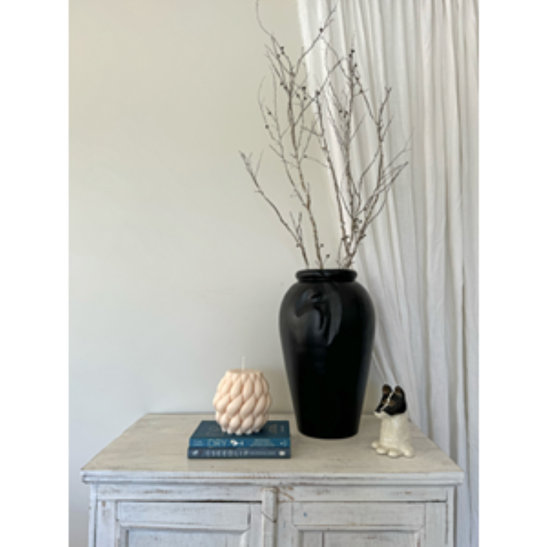 Vase - Organic Teak Yakisugi (40cm)