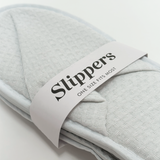 Weavers Cotton Slippers Waffle - Closed Toe with paper band