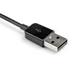 2m VGA to HDMI Converter Cable with Audio - 1080p Video Adapter for PC, TV, Projector