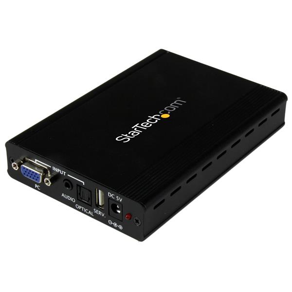 VGA to HDMI Scaler Converter with Automatic Resolution Detection - 1920x1200 Support