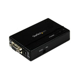 VGA to Composite or S-Video Converter - High Resolution PC to TV Adapter for Seamless Viewing