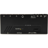 4-port 4K HDMI switch allowing seamless switching between HDMI sources with remote control and auto-sensing features.