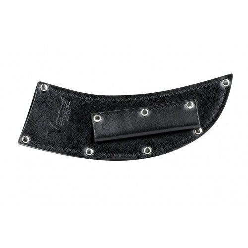 Victory Black skinning leather sheath, designed for knife protection with a sleek finish and durable craftsmanship.