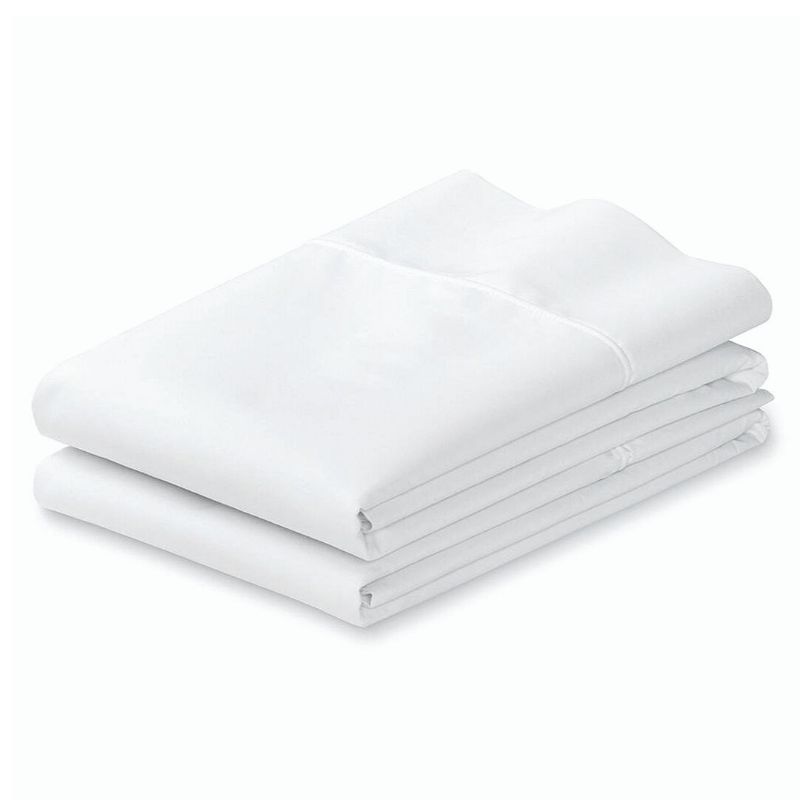 Pillow Slip - Weavers Premium Piped & Cuffed  (White)