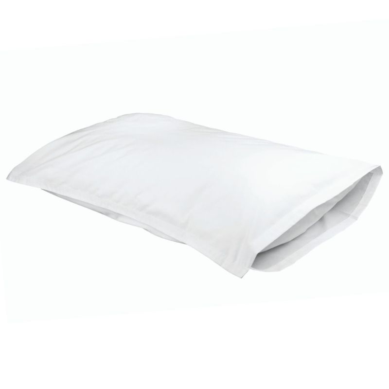 Lodge Pillow Slip with Flange - Weavers Premium King (White)