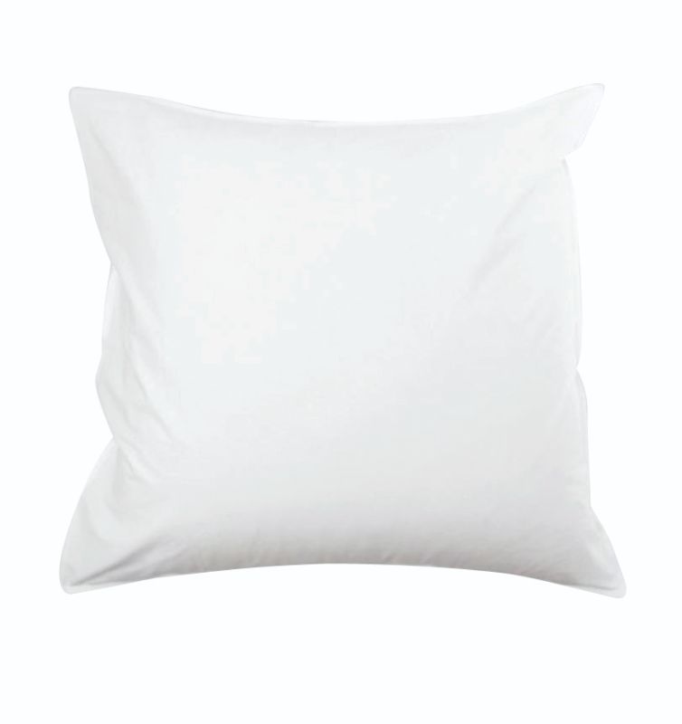 Euro Pillow Slip - Weavers Premium Plain 65cm (White)