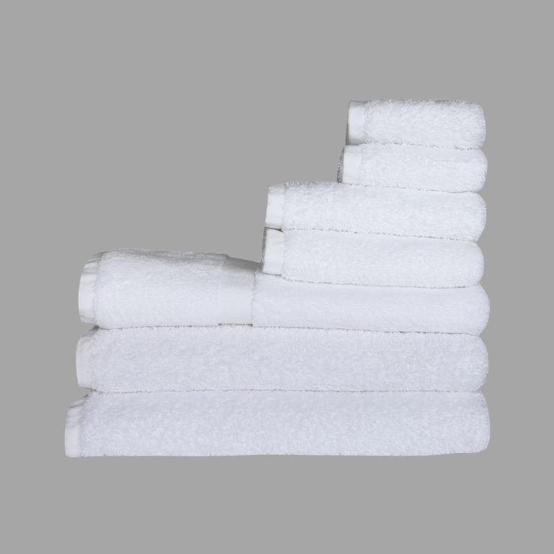 Spa Towel - Weavers Cardiff Towelling (White)