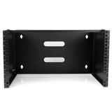 6U Deep Wall Mount Bracket for 30cm Patch Panels | Durable All-Steel Network Storage Solution