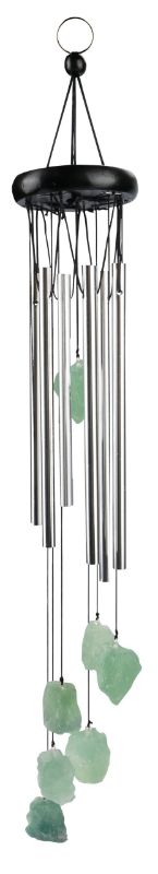 Wind Chime - Rough Green Fluorite