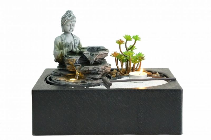 Water Feature - Zen Garden Buddha (29cm)