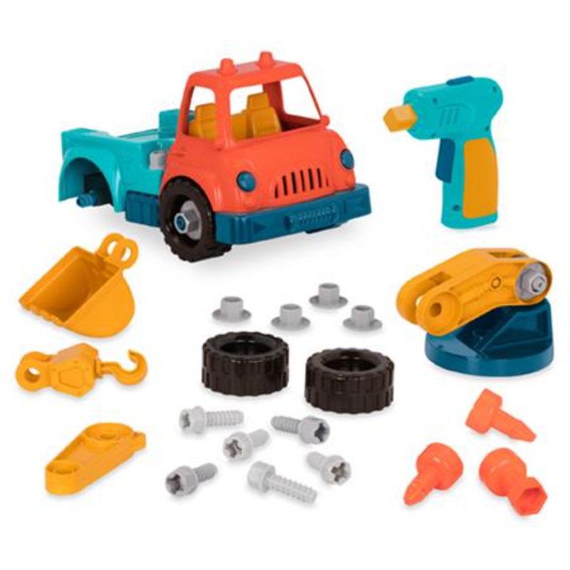 Take Apart Crane Truck - Battat Wonder Wheels