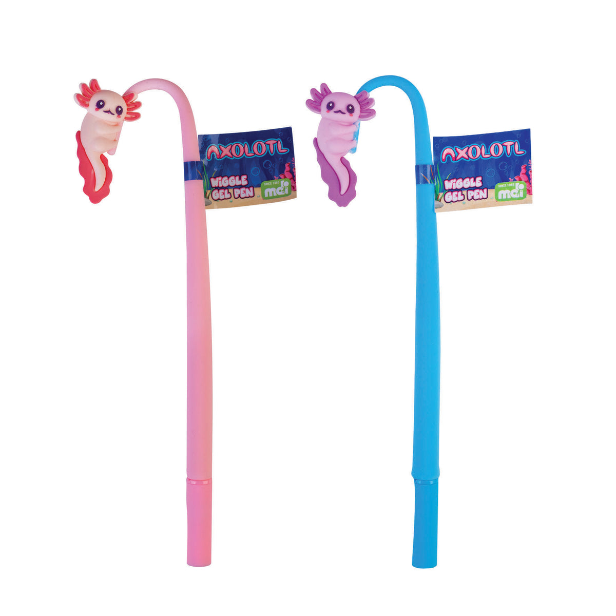Wiggle Axolotl Gel Pen - Pack of 48