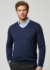 Milano Mens Pullover - Navy