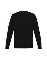 Roma Mens Knit Pullover - Black