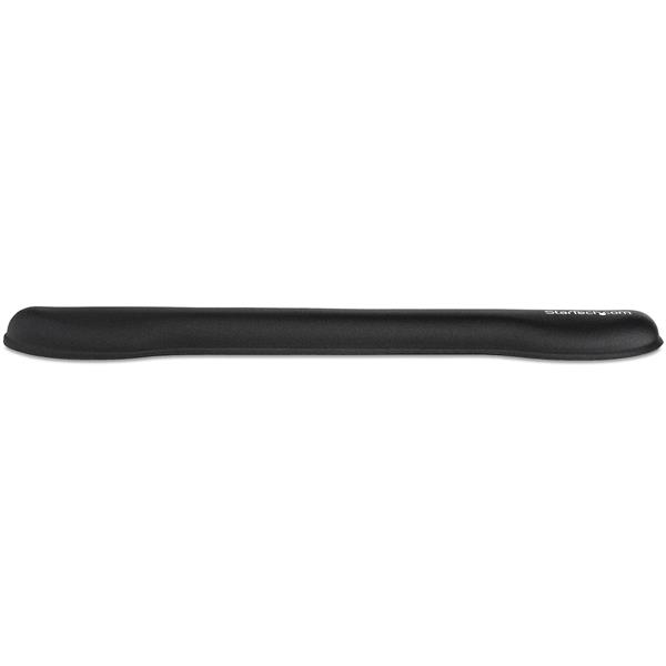 Black Foam Keyboard Wrist Rest provides ergonomic support, reducing wrist strain for comfortable typing sessions.