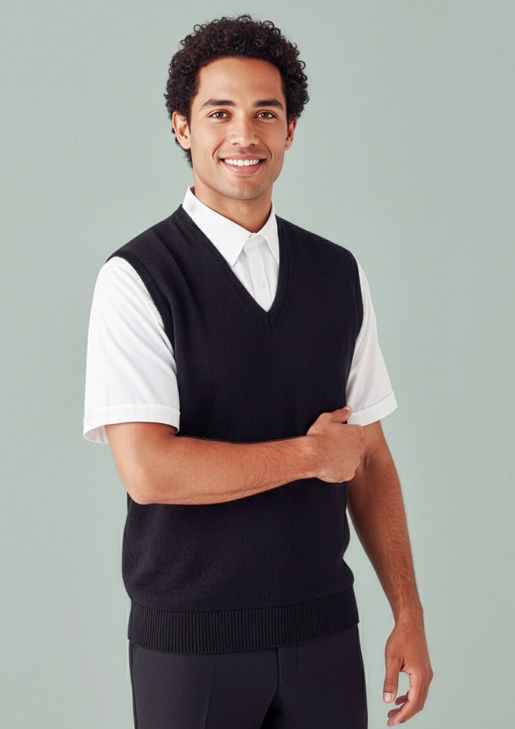 Milano Mens Vest - Black