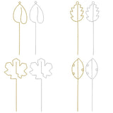 Indoor Plant Support Leaf - Ass. 37 x 10cm (8 Packs)