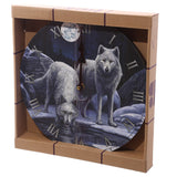 Wall Clock  - Warriors Of Winter -  Lisa Parker