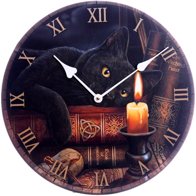 Wall Clock  - Witching Hour -  Lisa Parker