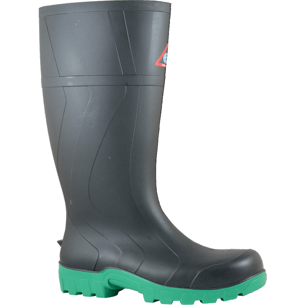 Gumboots - Bata Workmate Safety Boot - Black (Size: 11)