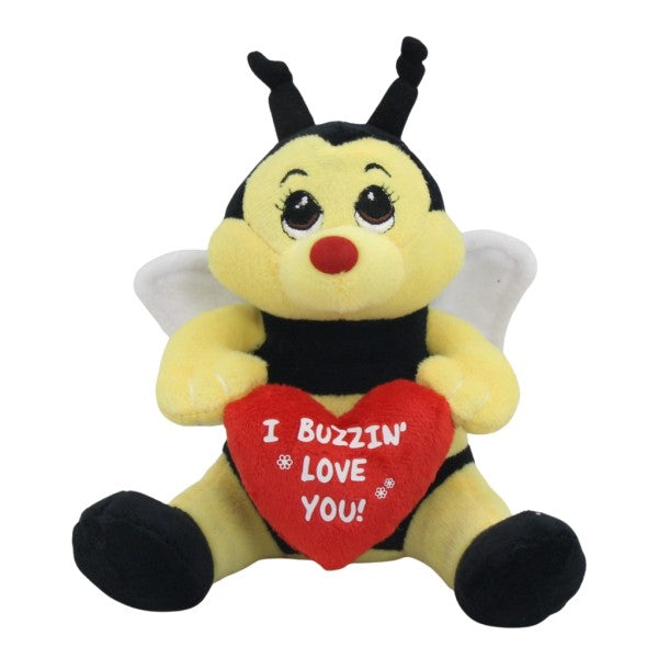Soft Plush Toy -  I Buzzin Love You Bee