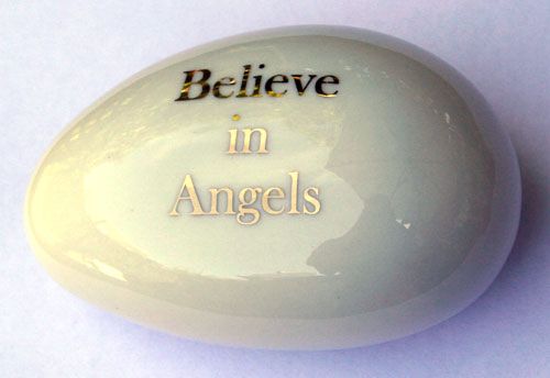 Believe in Angels 8cm Stone