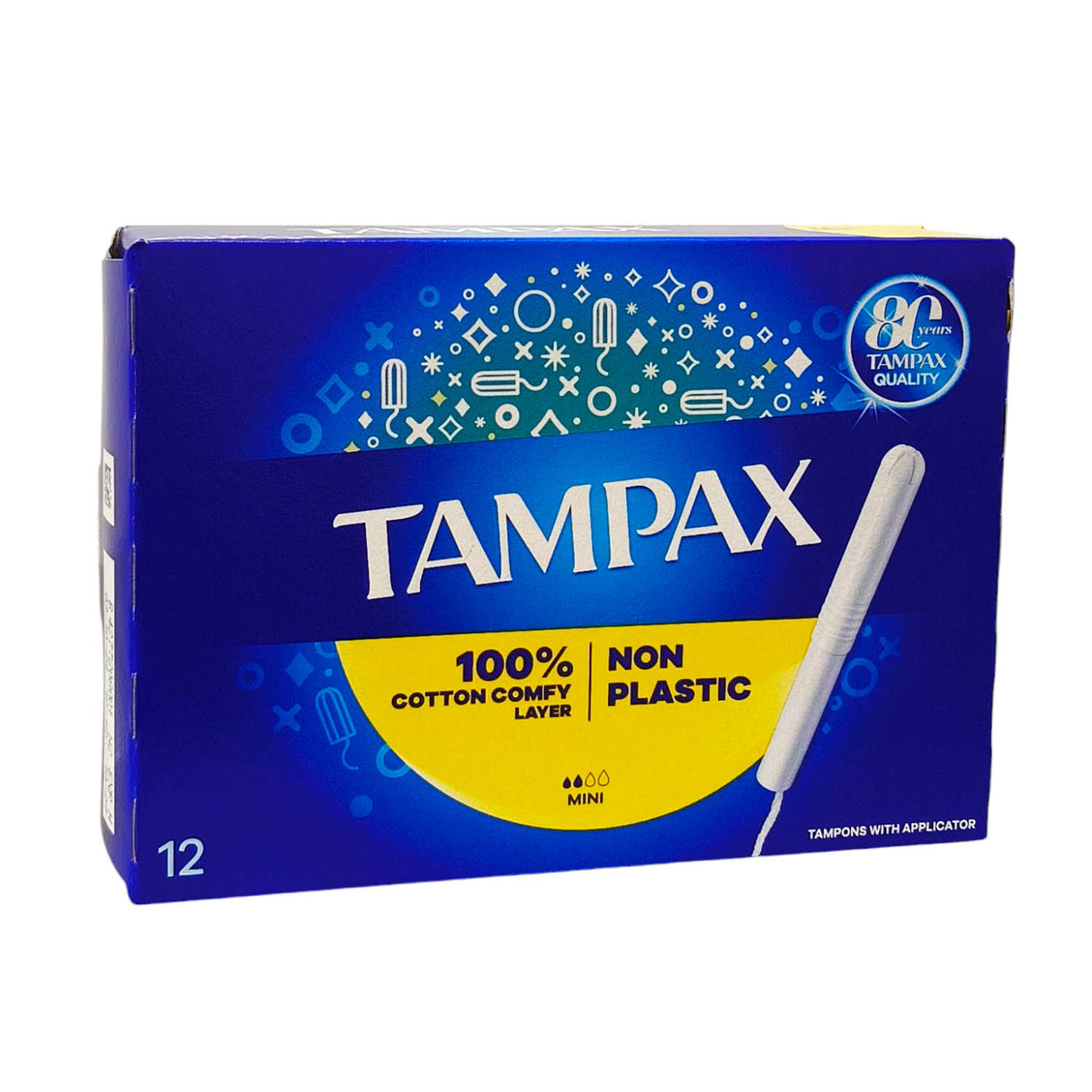 Tampax Mini with Applicator 12pk - Pack of 6