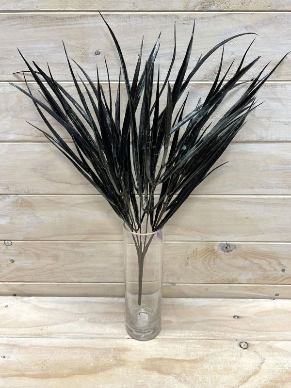 Artificial Grass Bush (Black)