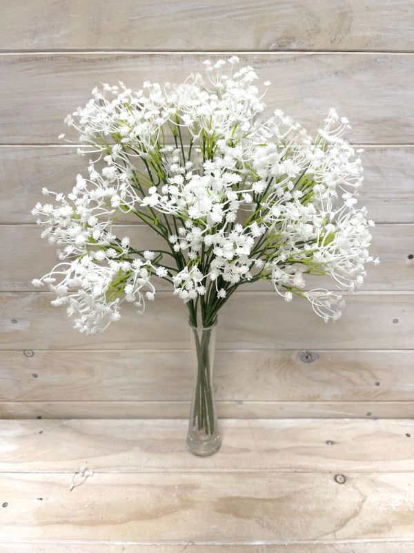 Artificial Baby Breath Spray (White)