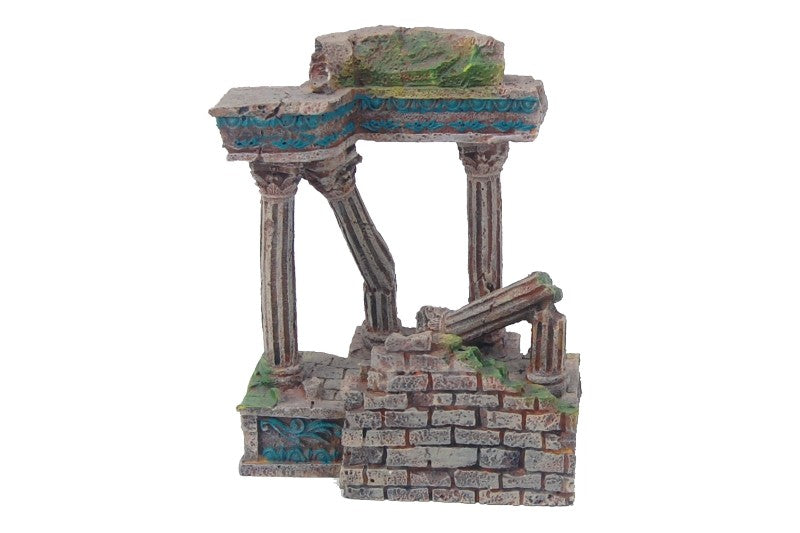 Aquarium Ornament  - Roman Ruins - 13cm