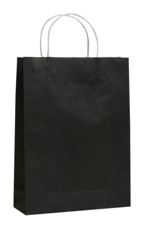 Paper Bag Black - (250 Bags) 350mm x 260mm