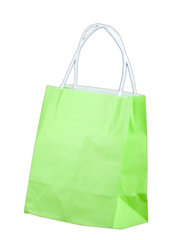 Paper Bag Lime Toddler - (250 Bags) 35 x 26cm