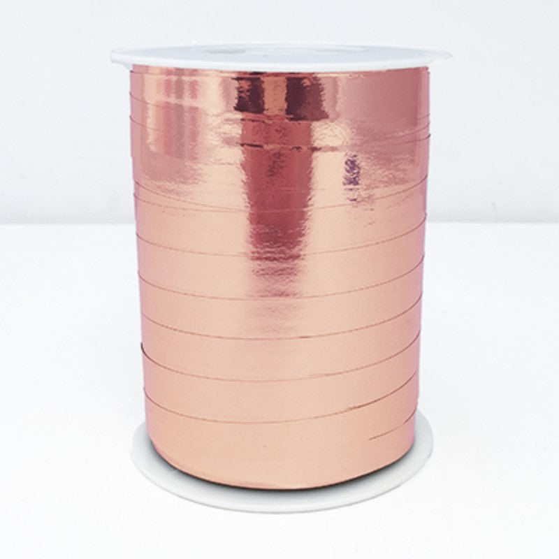 10mm Metallic Curling Ribbon 250mtrs Copper