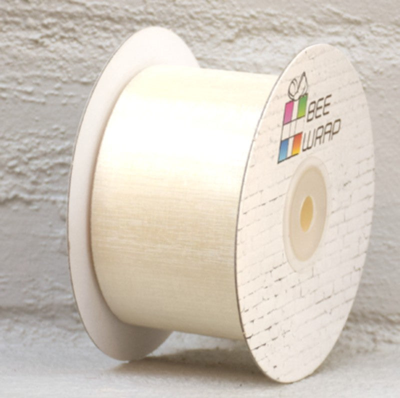 Organza Ribbon -  50mm x 50mtrs IVORY