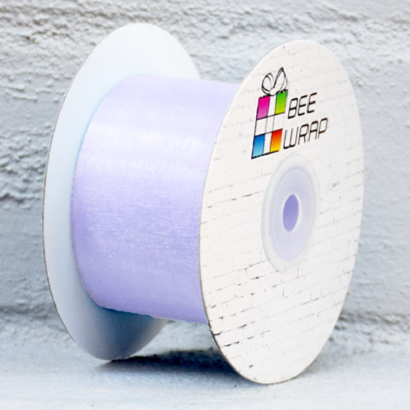 Organza Ribbon -  50mm x 50mtrs MAUVE