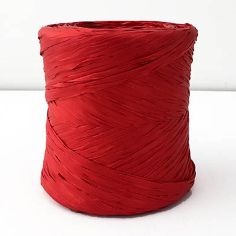 Poly Raffia 5mm x 200mtrs Red