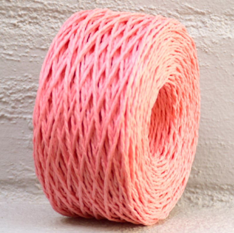 Paper Twine 2mm x 100mtrs PEACH