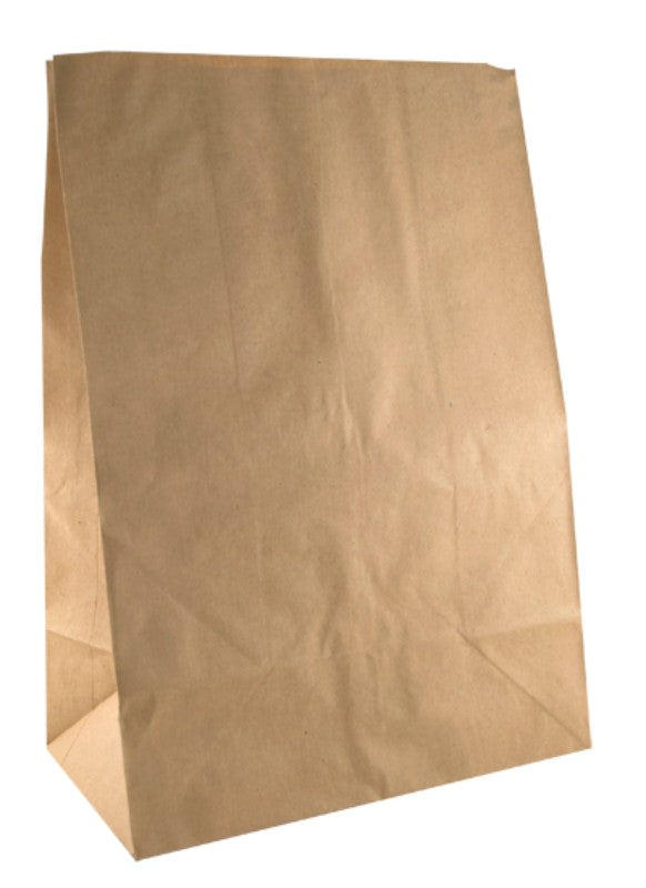 Flat Bottom Supermarket Paper Bags - (250 Bags) 43 x 30 x 17.5cm