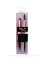 Glam By Manicare Precision Brow Duo Shadow Brush 2pk