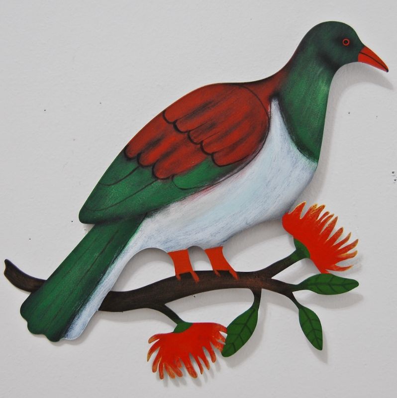 Wall Hanging - Laser Cut Kereru (37cm)