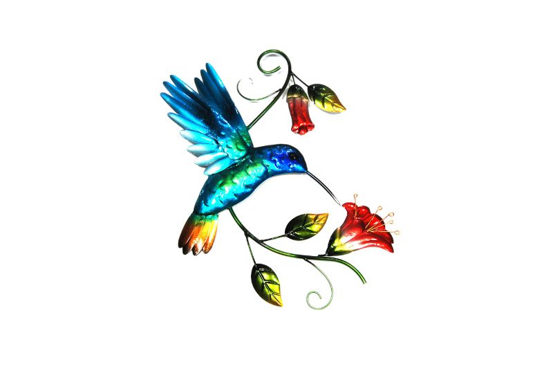 Metal Wall Hanging - Hummingbird (49cm)