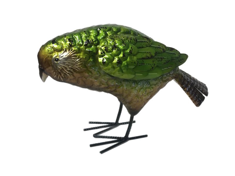 Metal Ornament - Freestanding Kakapo (35cm)