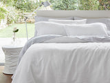 Duvet Cover Set - BALTIC LINEN White (Super King) - BAKSANA