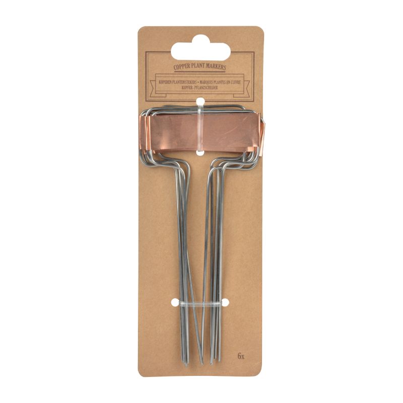 Copper Plant Labels (Set of 6)
