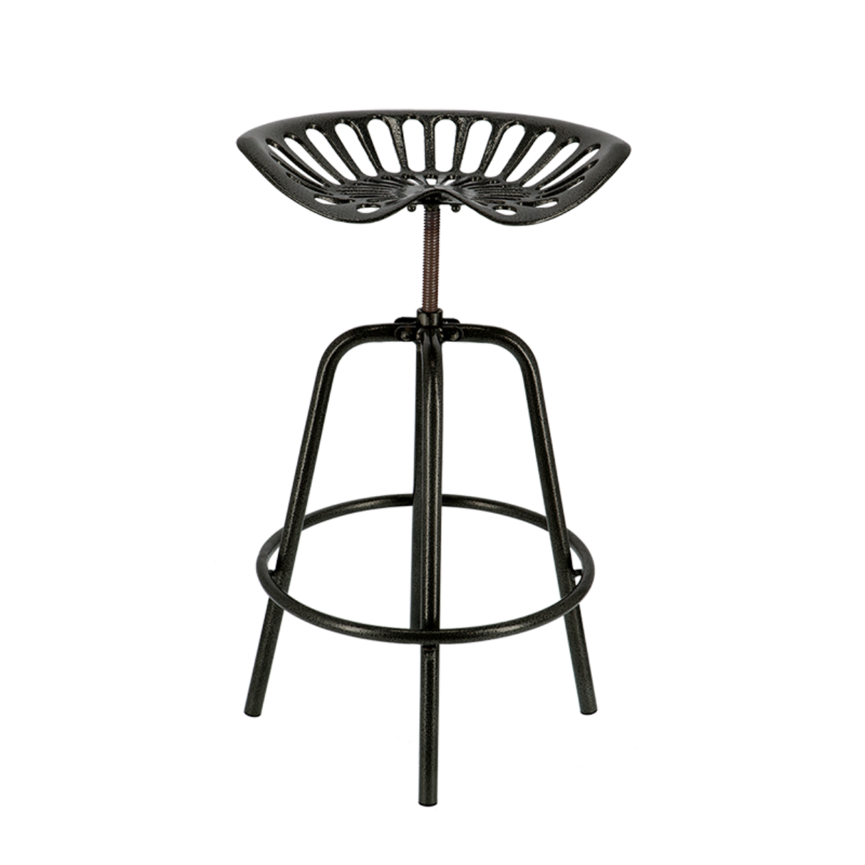 Tractor Bar Stool - Black (50 x 48 x 70cm)