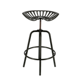 Tractor Bar Stool - Black (50 x 48 x 70cm)