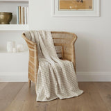 Throw - Vigo Cream/Beige (130 x 170 cm) - BAKSANA