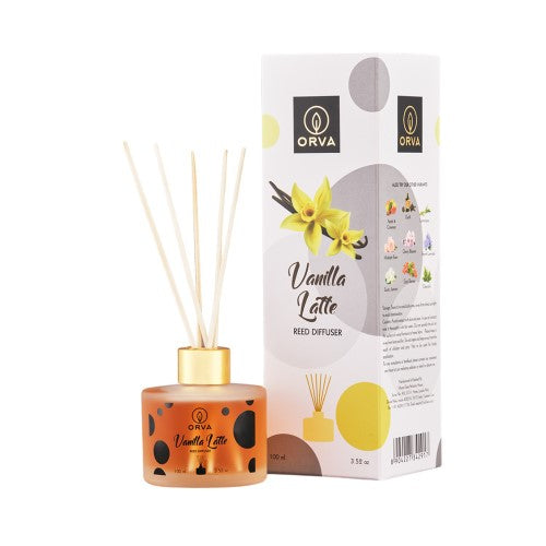 Orva Vanilla Latte Reed Diffuser 100ml