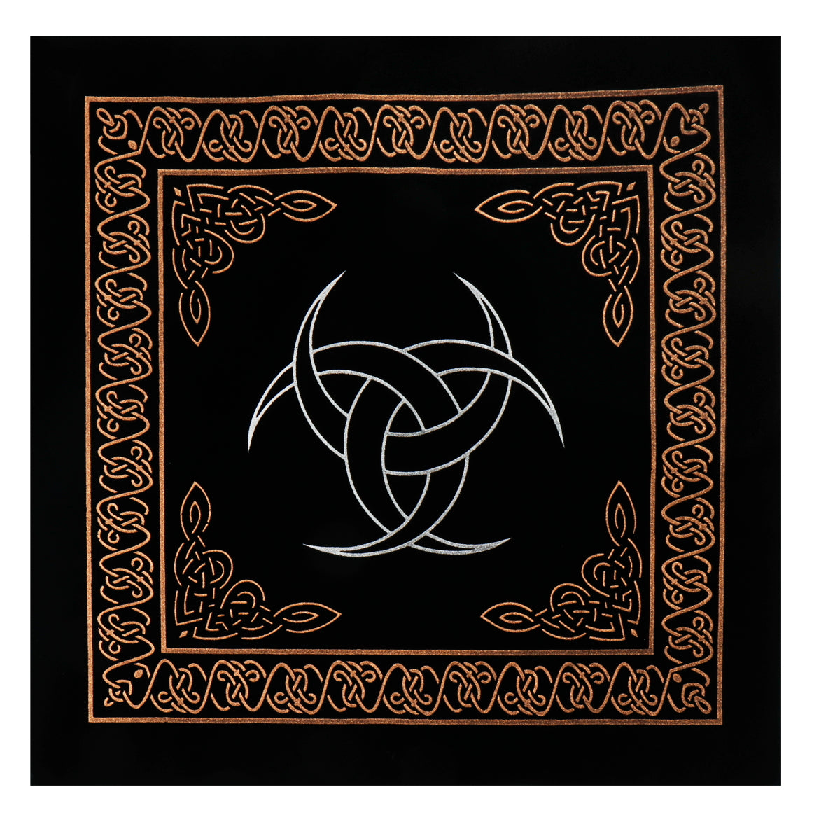 Velvet Divination Cloth-Celtic Crescent