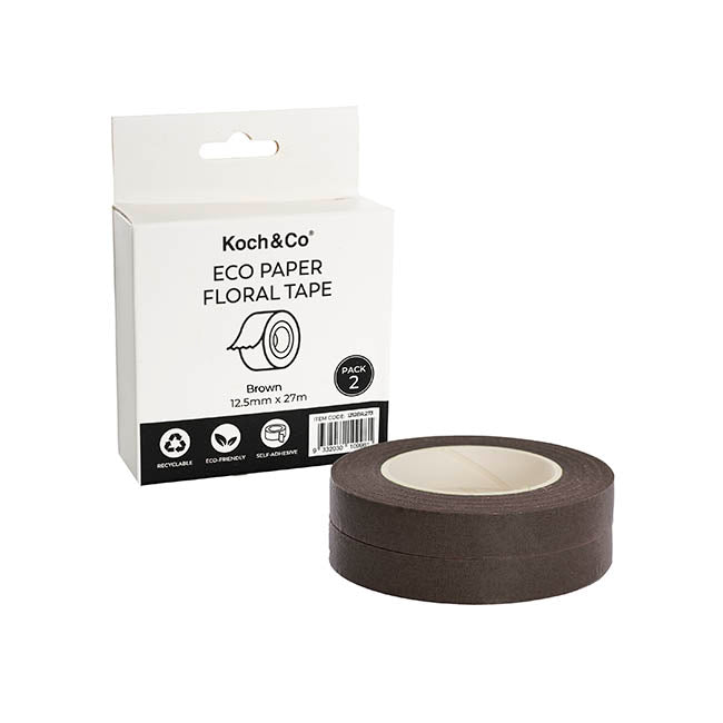 ECO Paper Parafilm Floral Tape Pack 2 Brown